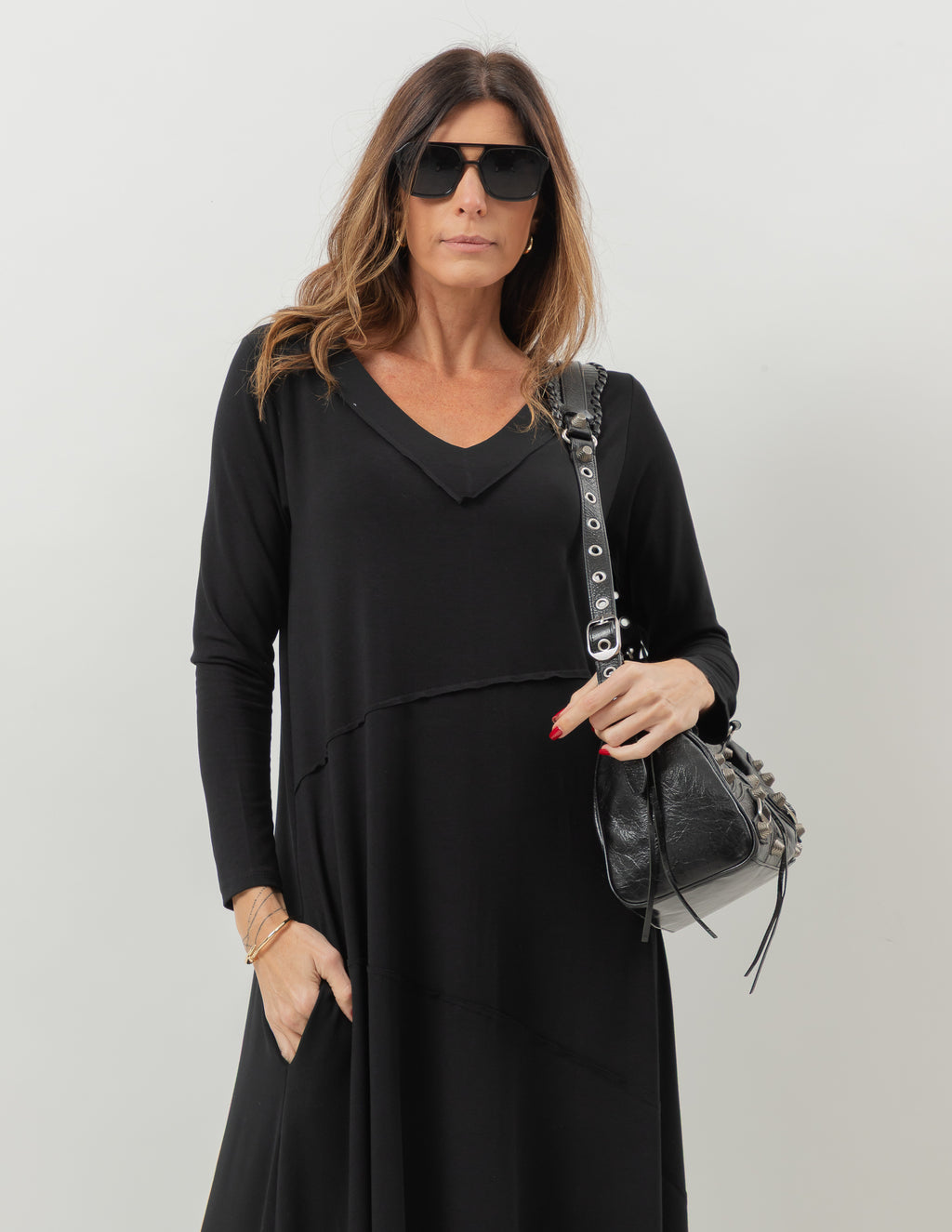 Vestido Emily Preto