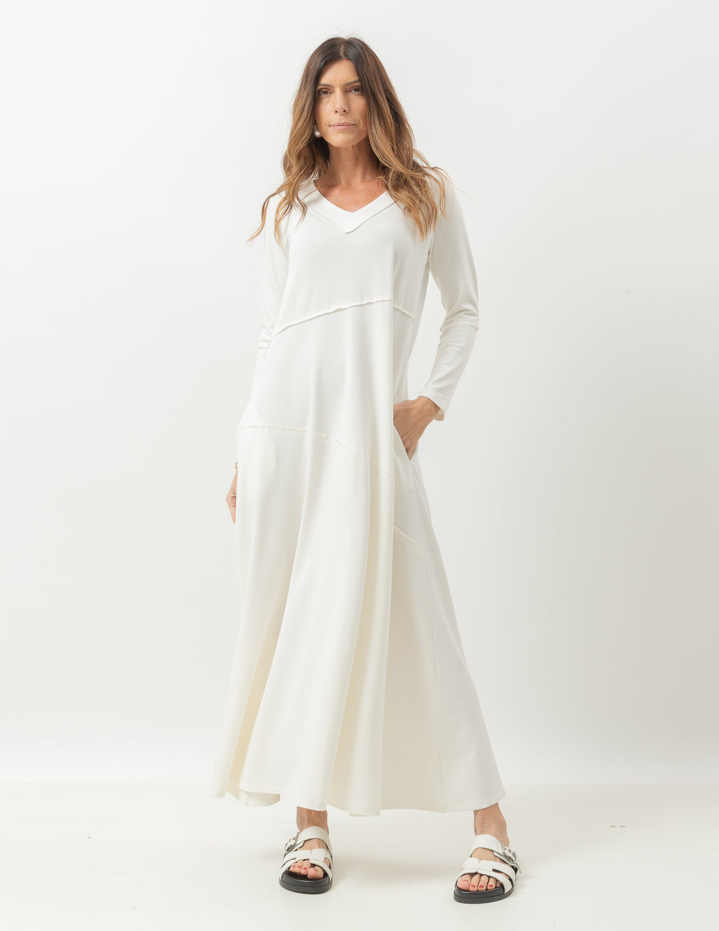 Vestido Emily Off White