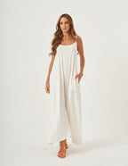 MACACÃO PANTALONA VERONICA OFF WHITE