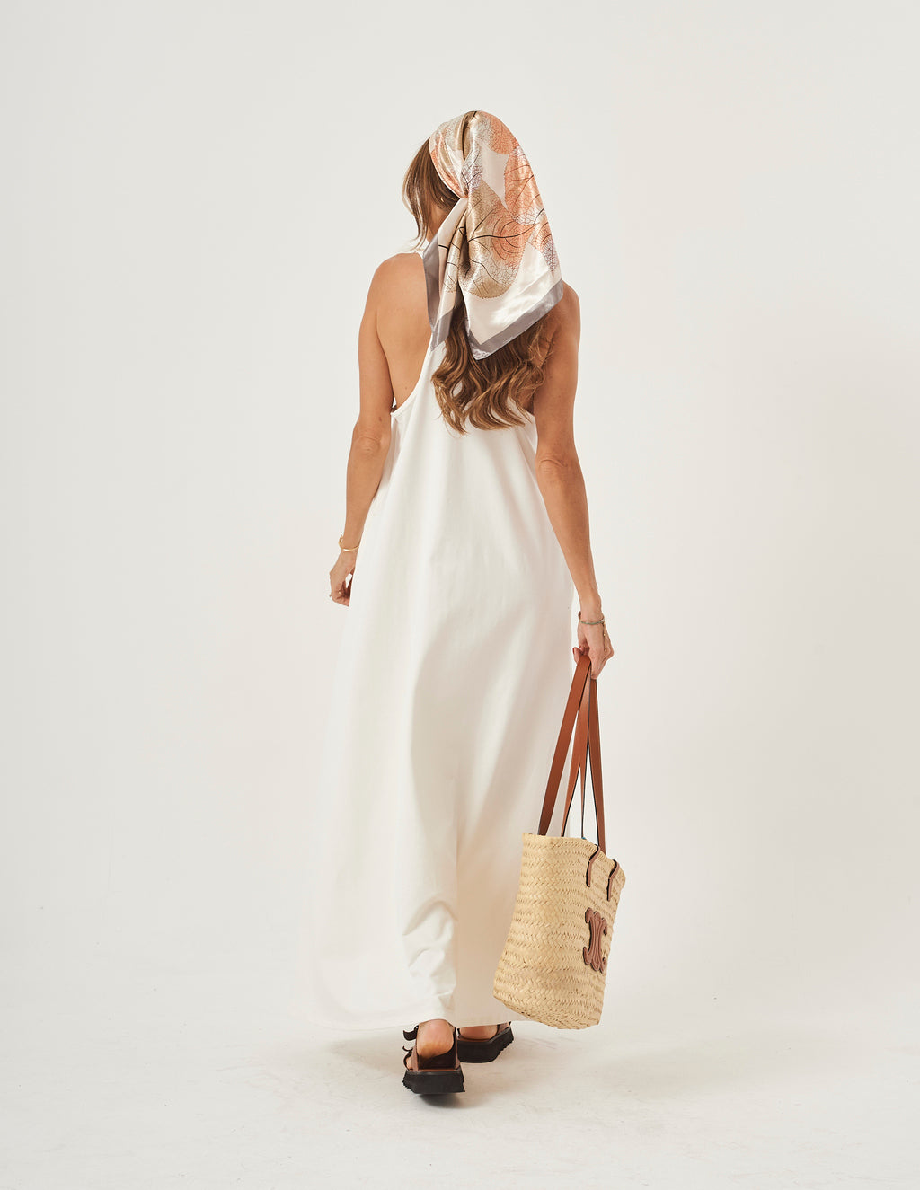 Vestido Nadador Santorini Off White
