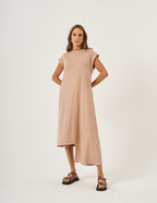 Vestido Desconstruído Jordana Bege
