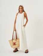 Vestido Nadador Santorini Off White