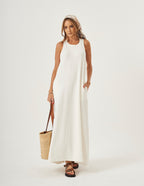 Vestido Nadador Santorini Off White