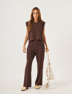 Conjunto Cleo Marrom