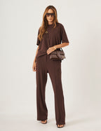 Conjunto Blair Marrom