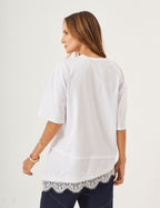 Conjunto Blusa Chiara Off White e Calça Louise Marinho