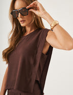 Conjunto Cleo Marrom