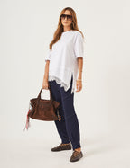 Conjunto Blusa Chiara Off White e Calça Louise Marinho