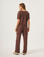 Conjunto Clarissa Marrom