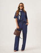 Conjunto Blair Azul Marinho