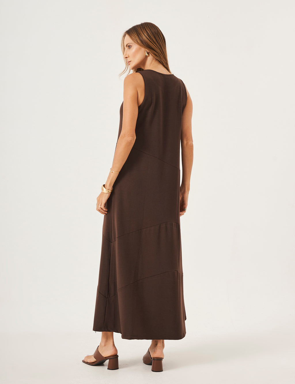 Vestido Charlotte Marrom