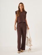 Conjunto Cleo Marrom