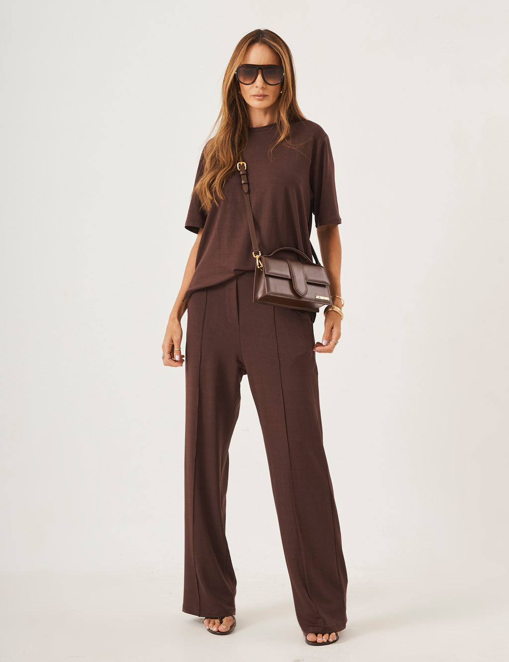 Conjunto Blair Marrom