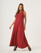 Vestido Charlotte Bordô