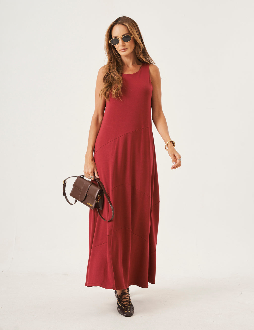 Vestido Charlotte Bordô