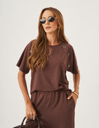 Conjunto Clarissa Marrom