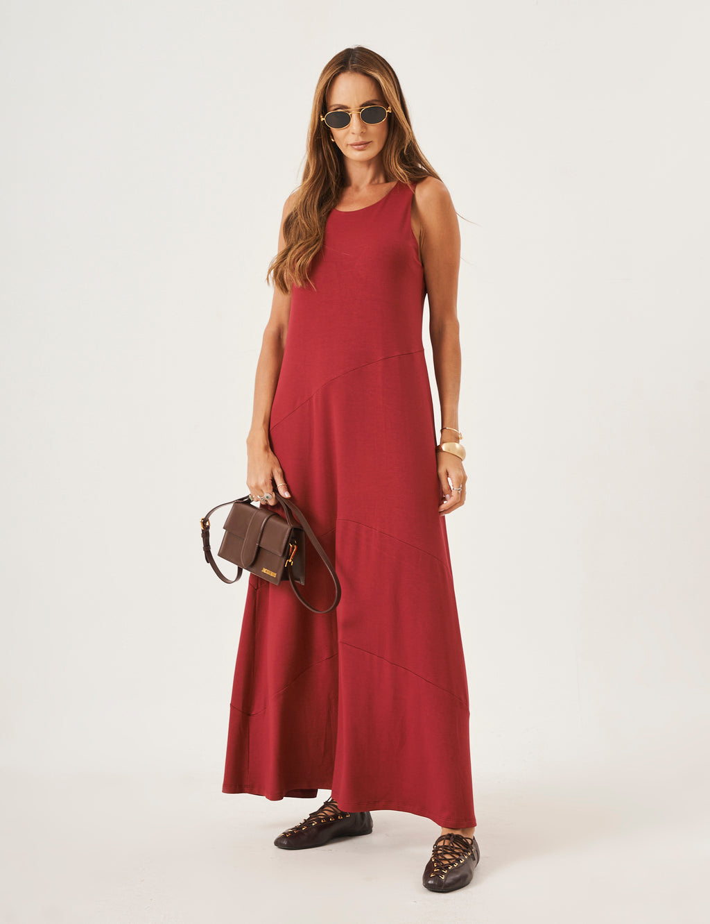 Vestido Charlotte Bordô