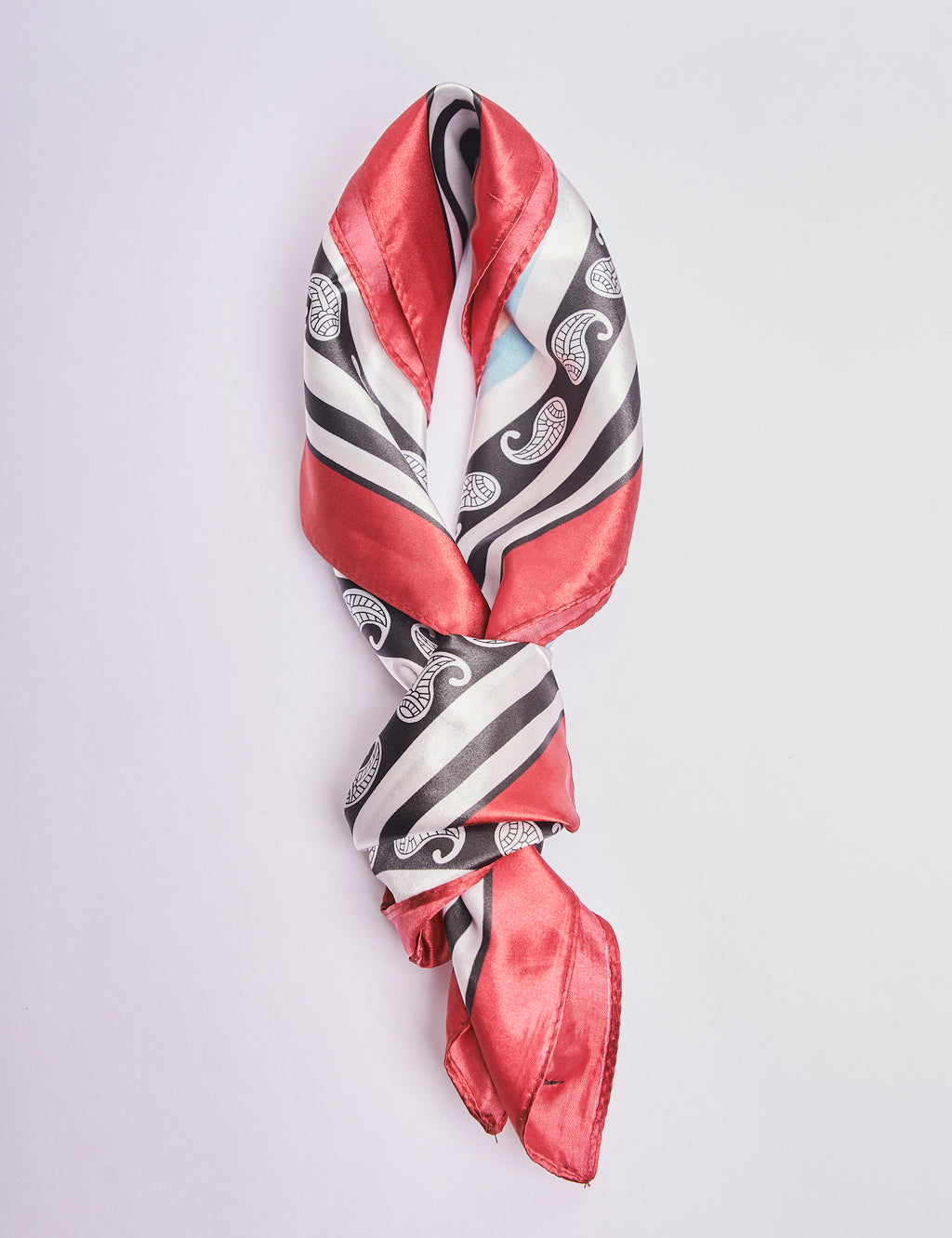 Lenço Estampado Rosa Mix