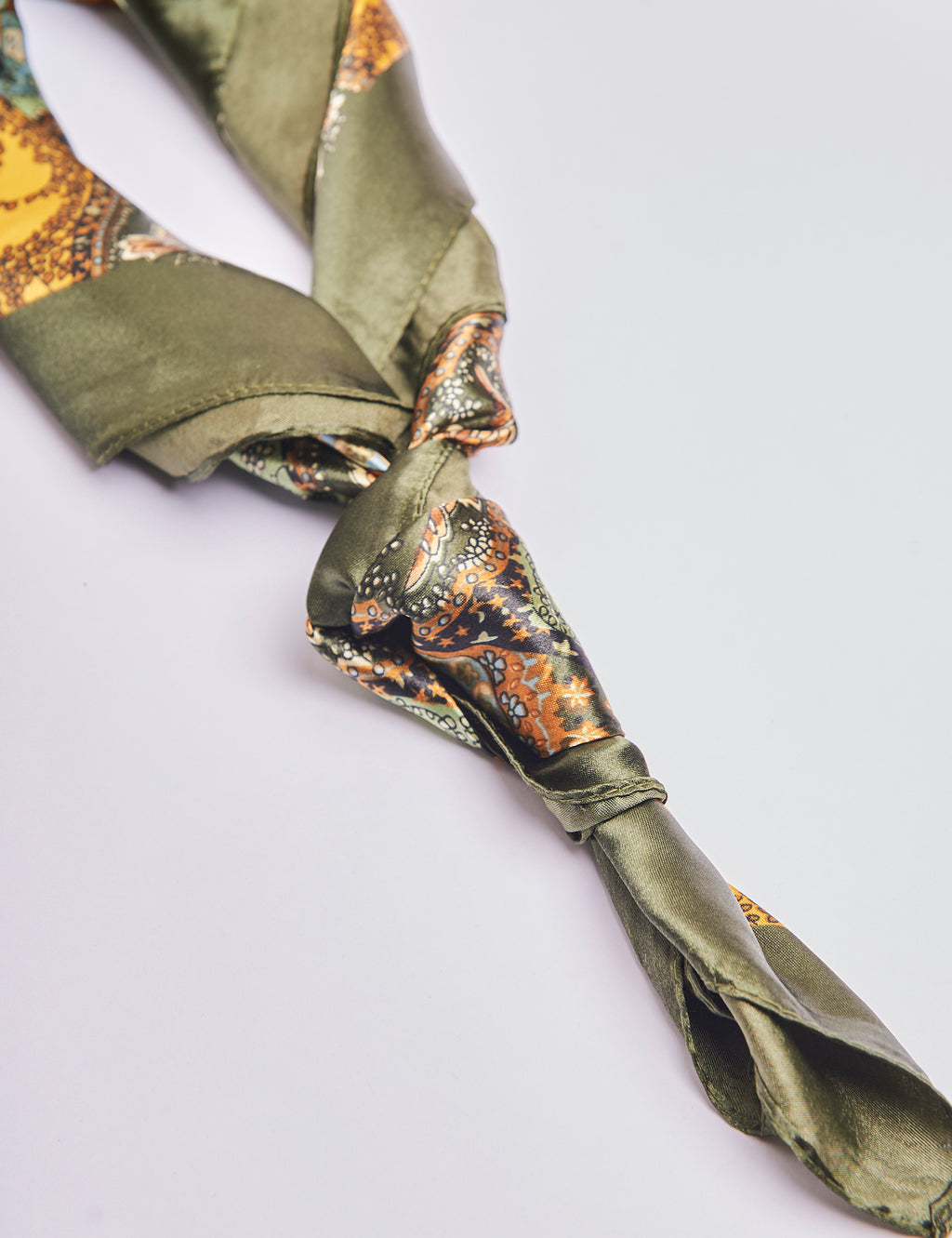 Lenço Estampado Mix Verde Militar