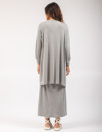 CARDIGAN CURTO MESCLA