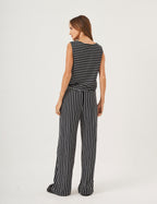 Conjunto Ella Listrado preto e branco