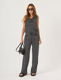 Conjunto Ella Listrado preto e branco