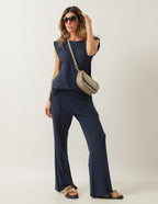 Conjunto Munique Azul Marinho