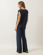 Conjunto Munique Azul Marinho