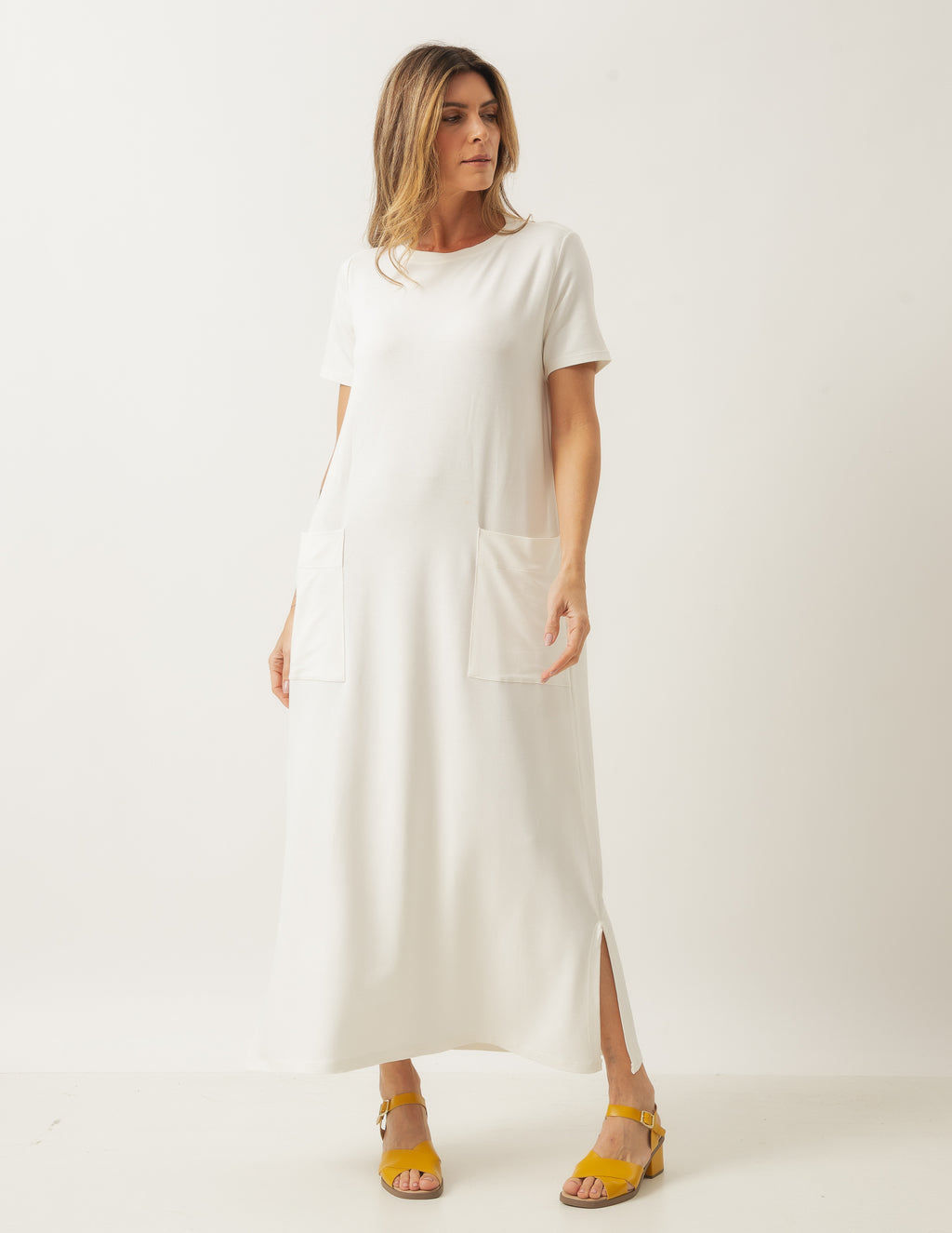 Vestido Paolla off white