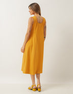 Vestido Naomi Mostarda