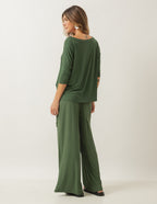 Conjunto Eva Verde Militar