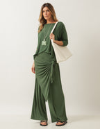 Conjunto Eva Verde Militar