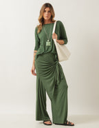 Conjunto Eva Verde Militar