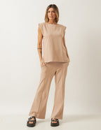 Conjunto Munique Bege