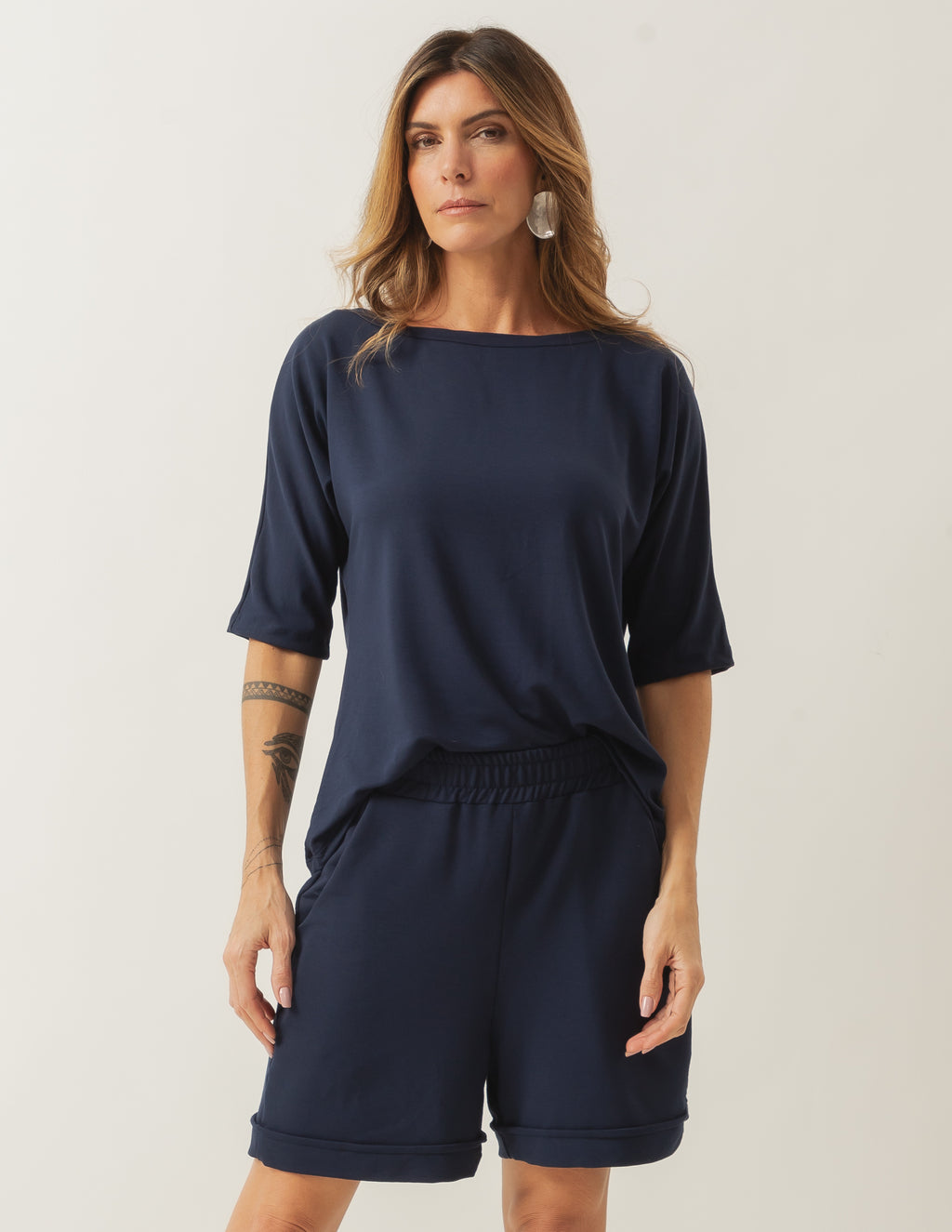 Conjunto Malta Azul Marinho