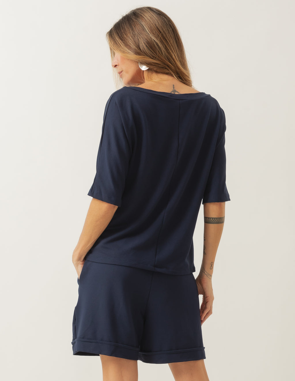 Conjunto Malta Azul Marinho