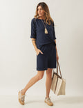 Conjunto Malta Azul Marinho