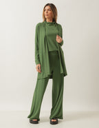 Conjunto Barbara Verde Militar