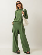 Conjunto Barbara Verde Militar
