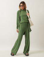 Conjunto Barbara Verde Militar