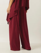 Calça Kimono Bordô