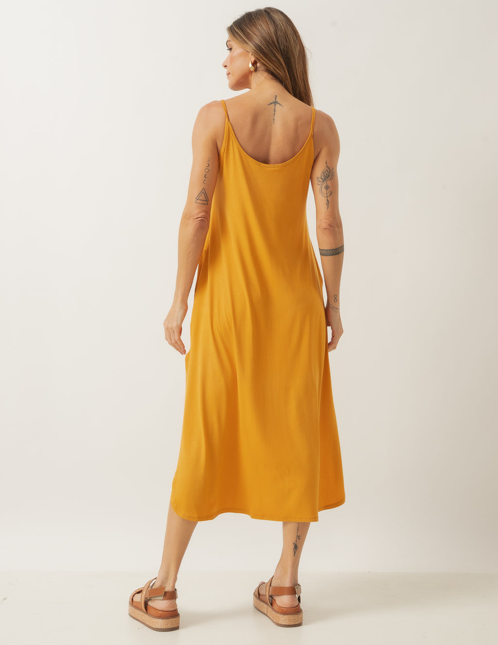 Vestido Luciana Mostarda