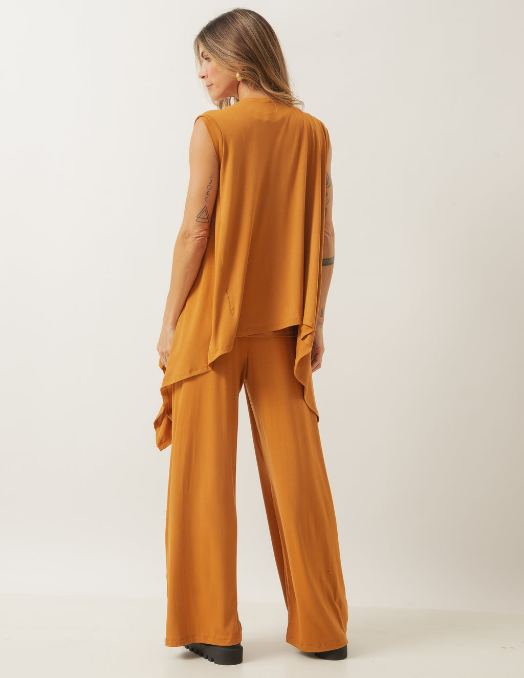 Conjunto Kimono Caramelo