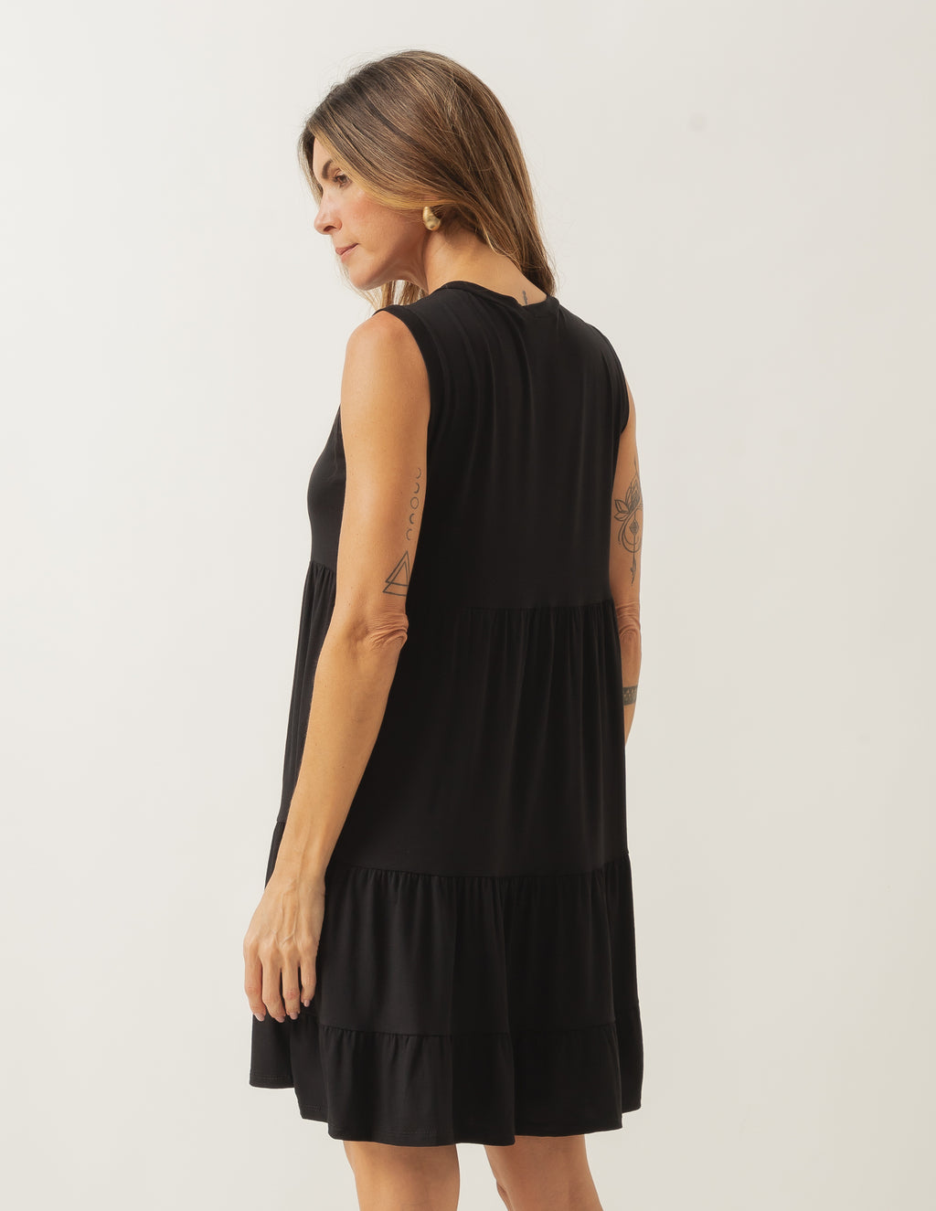 VESTIDO CURTO JULIANA PRETO