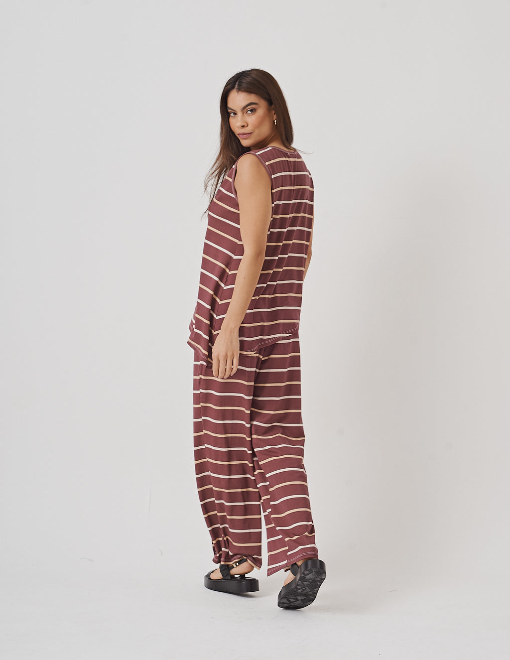 Conjunto Florence Listras Bordo