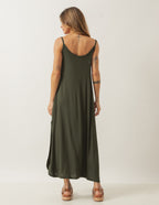 Vestido Luciana Verde Militar