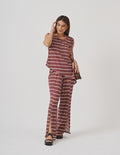 Conjunto Florence Listras Bordo