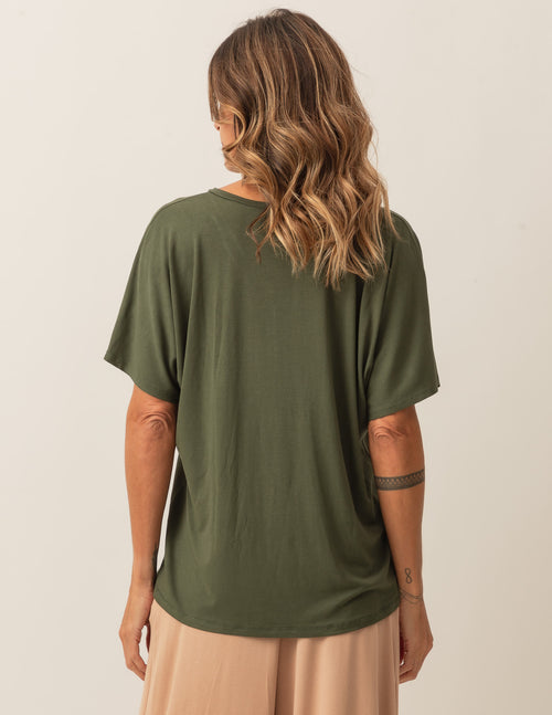 Blusa Maria Verde Militar