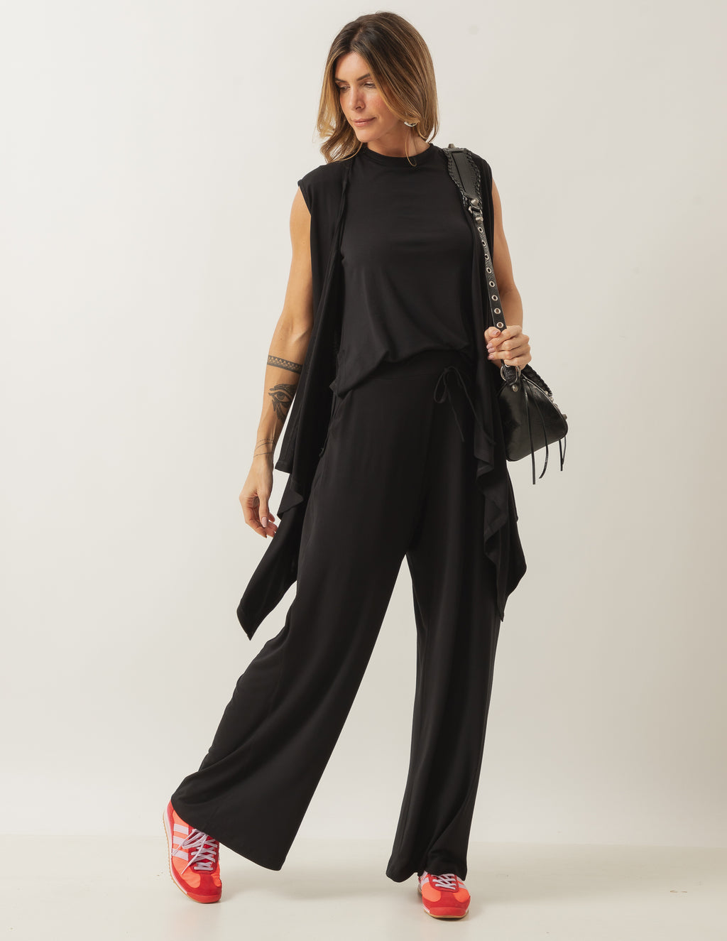 CONJUNTO KIMONO PRETO