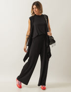 CONJUNTO KIMONO PRETO